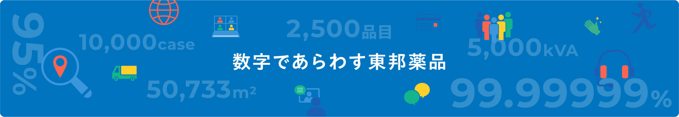 数字で表す東邦薬品